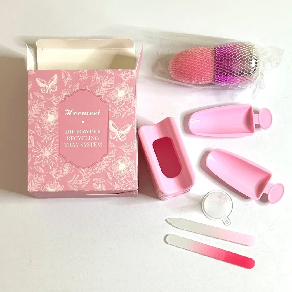 Pink Dip Powder Tray System